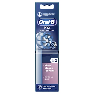 ORAL B | Ανταλλακτικές Κεφαλές Sensitive Clean 2 Τεμάχια