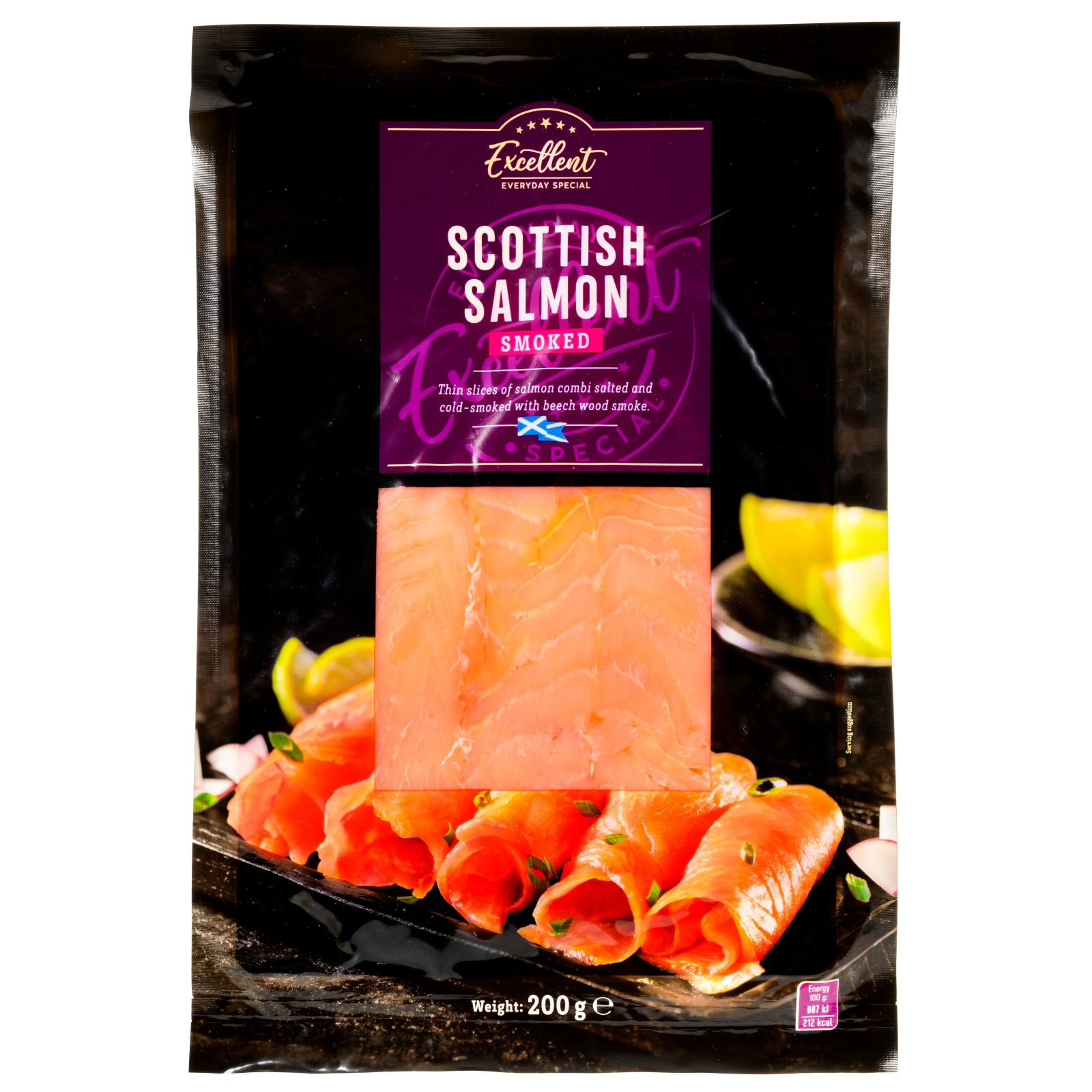 Καπνιστός Σολομός Σκωτίας 200g