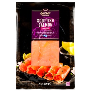 EXCELLENT | Καπνιστός Σολομός Σκωτίας 200g