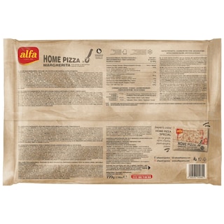 ALFA | Home Pizza Μαργαρίτα 770g
