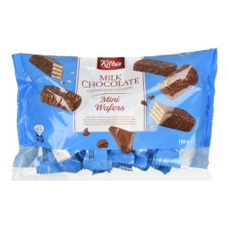 KITBIS | Γκοφρετάκια Επικάλυψη Σοκολάτας Γάλακτος 180g