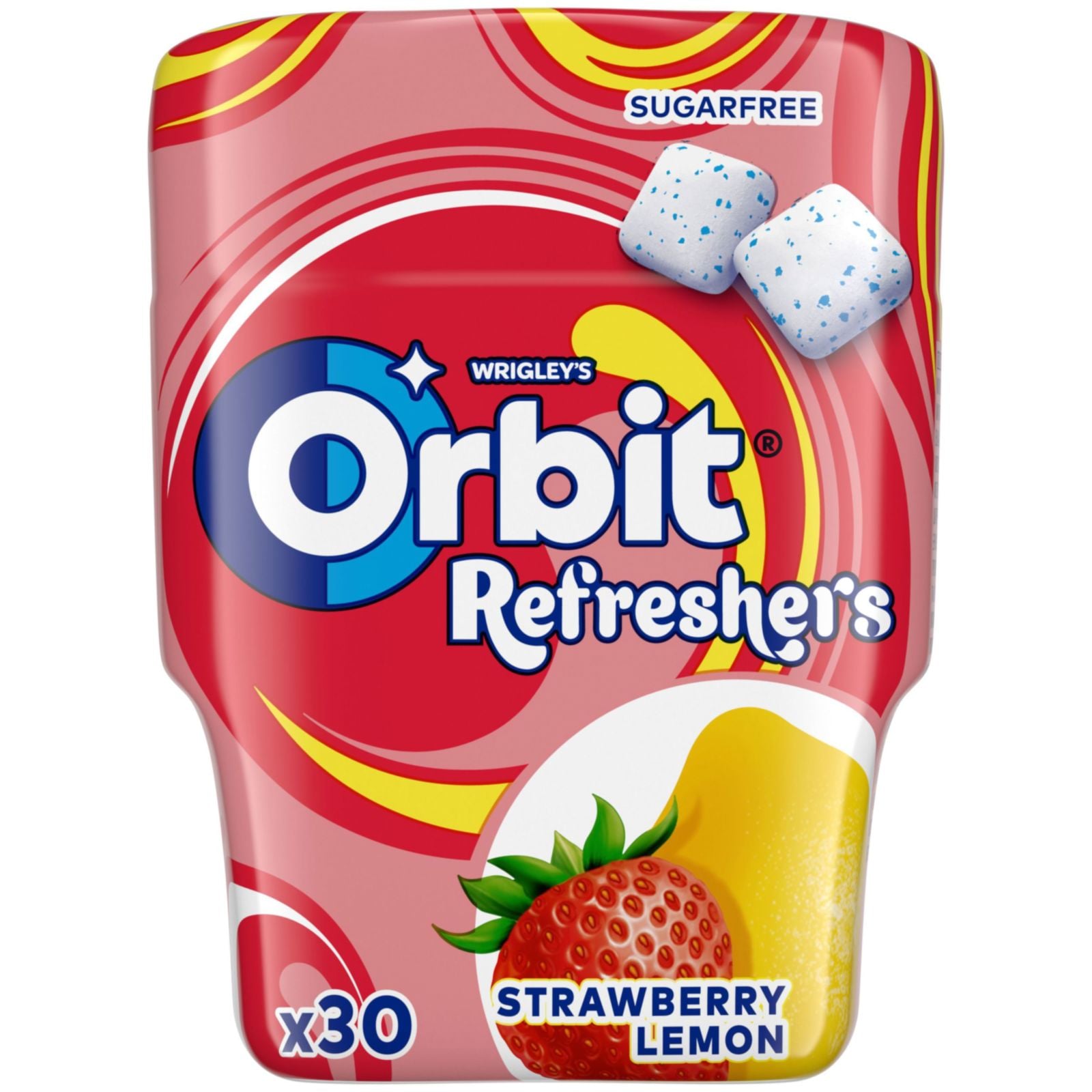ORBIT Τσίχλες Refreshers Stawberry Lemon 67g