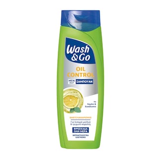 WASH&GO | Σαμπουάν Oil Control 2σε1 360ml