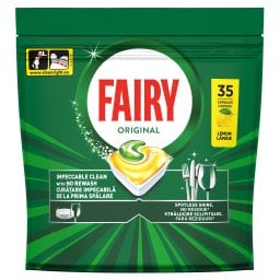 FAIRY | Κάψουλες Πλυντηρίου Πιάτων Original Λεμόνι 35 Τεμάχια