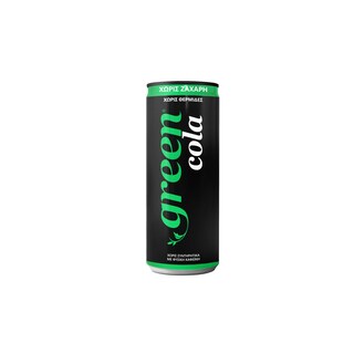 GREEN | Αναψυκτικό Cola Στέβια Κουτί 330ml