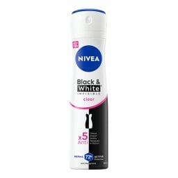 Αποσμητικό Spray Black & White Invisible 150ml