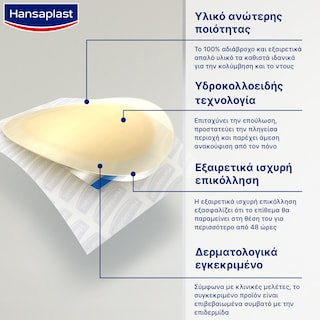 HANSAPLAST | Επιθέματα Για Φουσκάλες 5 Τεμάχια