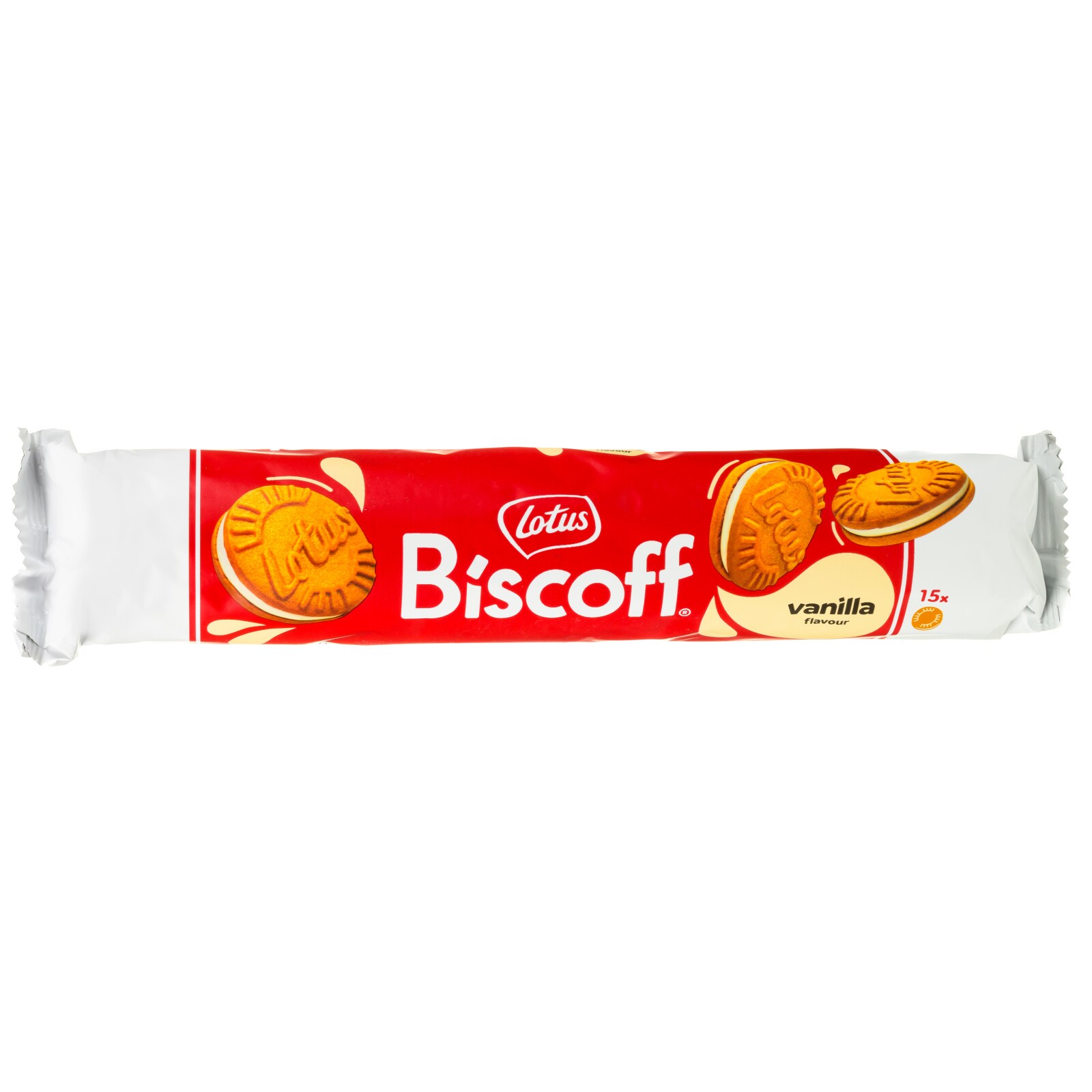 LOTUS Μπισκότα Γεμιστά Biscoff Βανίλια 150g