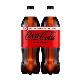 COCA COLA | Αναψυκτικό Cola Zero Φιάλη 2x1.5lt