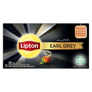 LIPTON | Τσάι Earl Grey Περγαμόντο 25 Τεμάχια