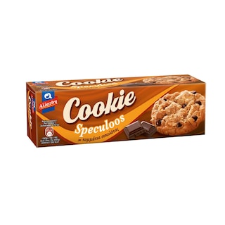 ΑΛΛΑΤΙΝΗ | Μπισκότα Cookie Speculoos & Κομμάτια Σοκολάτας 175g