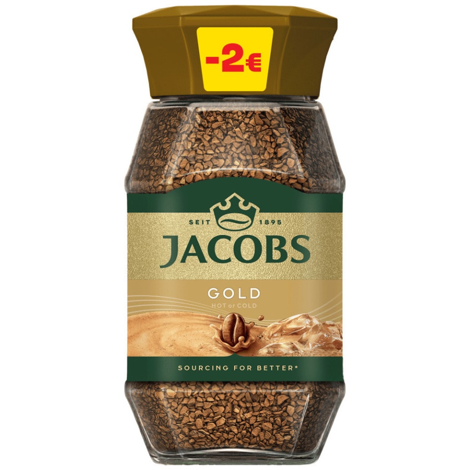 JACOBS Στιγμιαίος Καφές Gold 200g Έκπτωση 2Ε