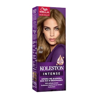 KOLESTON | Βαφή Μαλλιών 7/0 Μεσαίο Ξανθό Mini Kit 1 Τεμάχιο