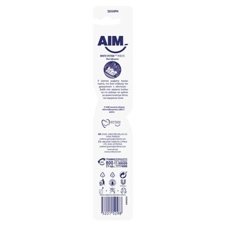 AIM | WHITE SYSTEM | Toothbrush White System Hard 1 Piece