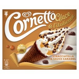 CORNETTO | Παγωτό Soft Stracciatella 4x81g