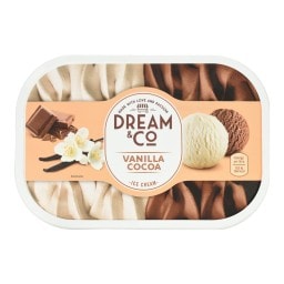 DREAM & CO | Παγωτό Βανίλια Κακάο 1kg