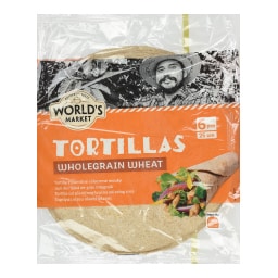 WORLD'S MARKET | Τορτίγιες Σίτου Ολικής Άλεσης 370g