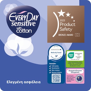 EVERY DAY | Sanitary Pads Sensitive Super Ultra Plus 18 Pieces