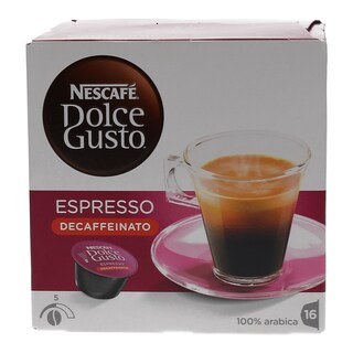 NESCAFE | DOLCE GUSTO | ΚΑΦΕΣ ΕΣΠΡΕΣΟ DECAFFEINE ΚΑΨΟΥΛΕΣ ΓΙΑ ΜΗΧΑΝΗ DOLCE GUSTO (16 ΤΕΜ) 112 GR