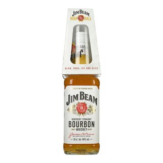 JIM BEAM | Ουίσκι Straight Bourbon 700ml Glass Pack