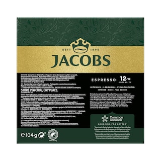 JACOBS | Κάψουλες Καφέ Espresso Ristretto 20x5.2g