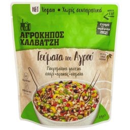 ΑΓΡΟΚΗΠΟΣ ΧΑΛΒΑΤΖΗ | Γεύματα Αγρού Μαυρομάτικα Φασόλια Σιτάρι 220g