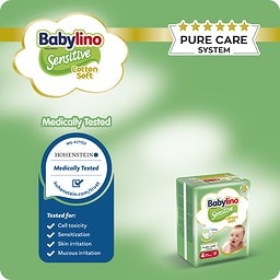 BABYLINO | Πάνες Sensitive Cotton Soft Νο4 50 Τεμάχια