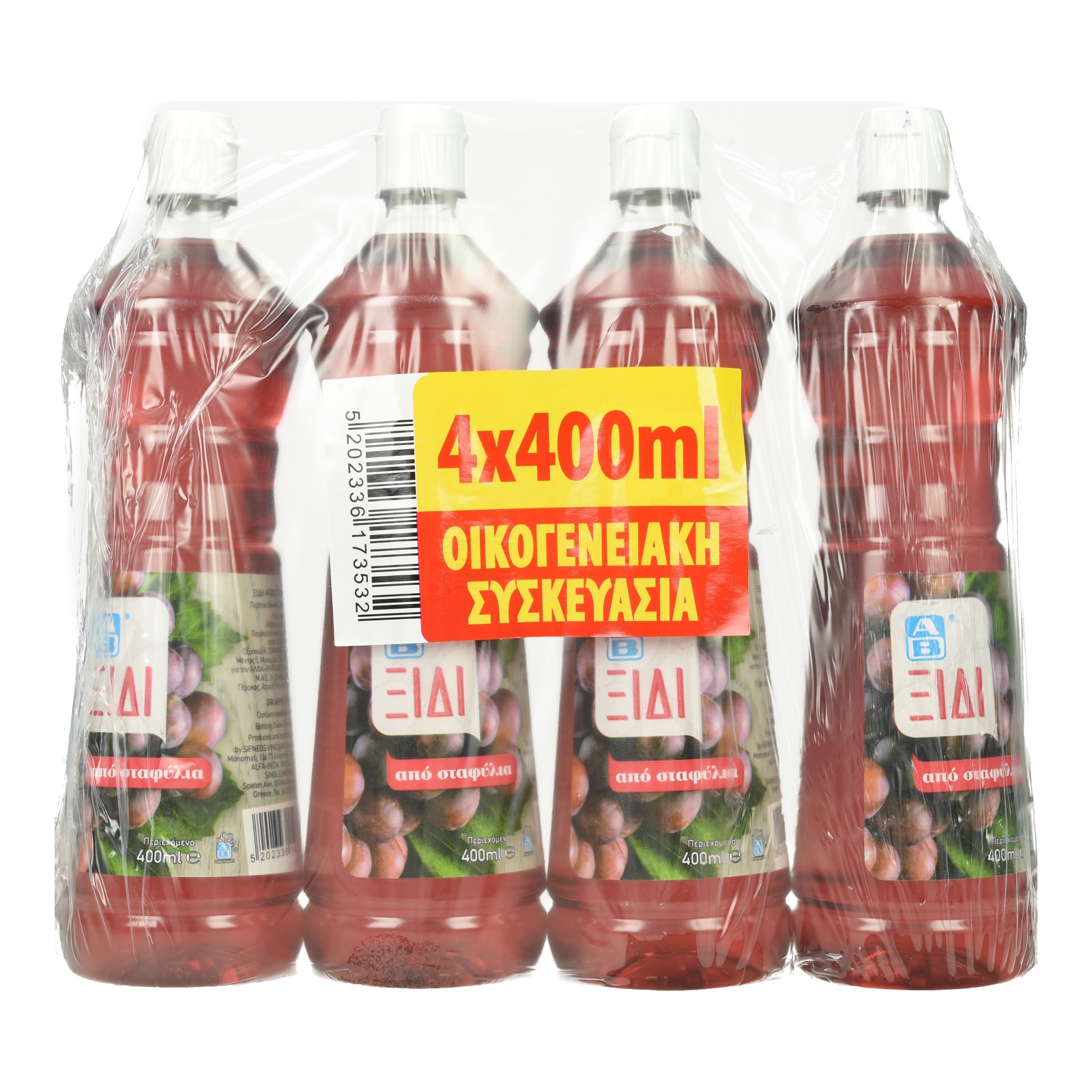 Ξύδι Ερυθρό 4x400ml