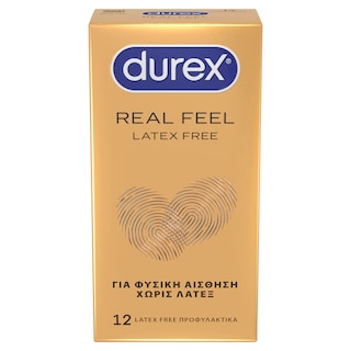 DUREX | Προφυλακτικά Real Feel 12 Τεμάχια