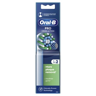 ORAL B | Ανταλλακτικές Κεφαλές Cross Action 2 Τεμάχια