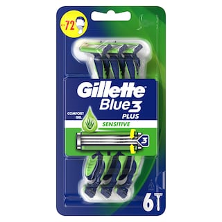 GILLETTE | Ξυραφάκια Blue 3 Plus Sensitive 6 Τεμάχια