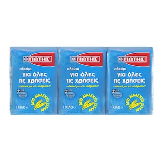 ΓΙΩΤΗΣ | Αλεύρι Για Όλες Τις Χρήσεις 3x1kg