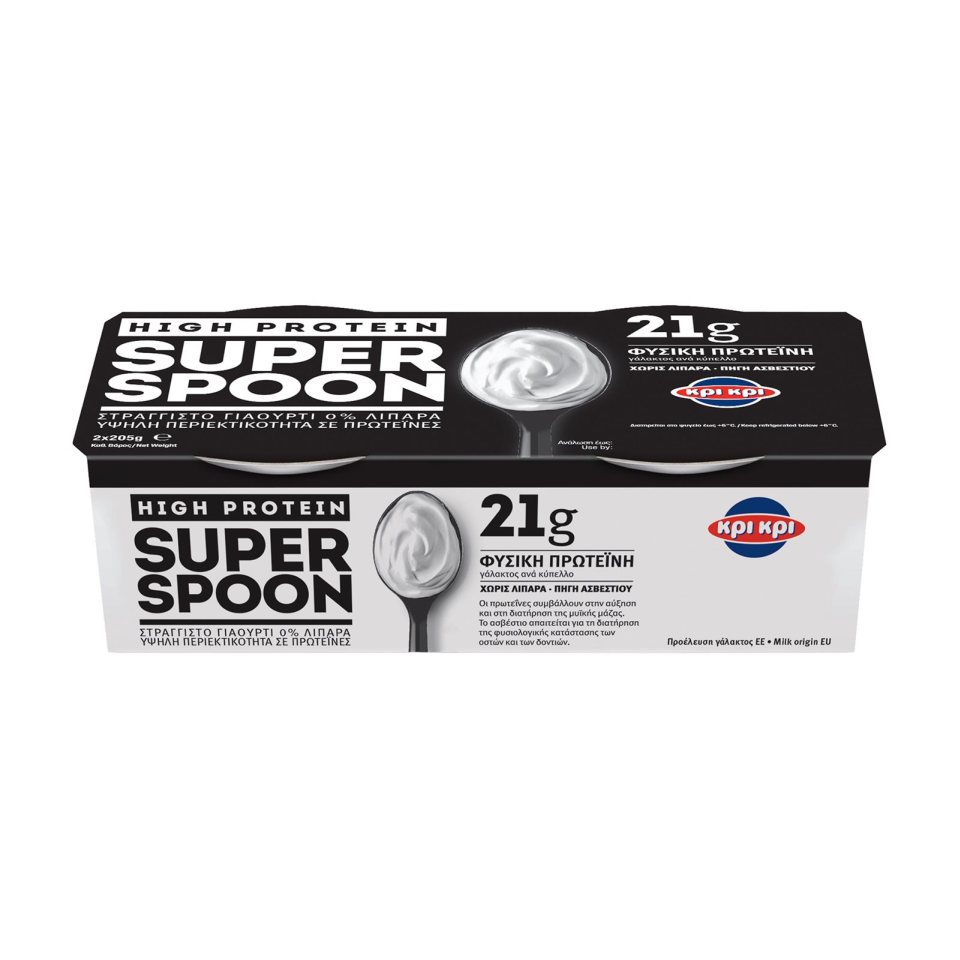 Επιδόρπιο Γιαουρτιού Super Spoon High Protein 2x205g φωτογραφία