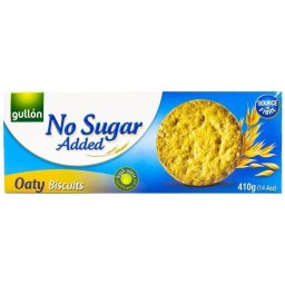 GULLON | Μπισκότα Βρώμης Χωρίς Προσθήκη Ζάχαρης 410g
