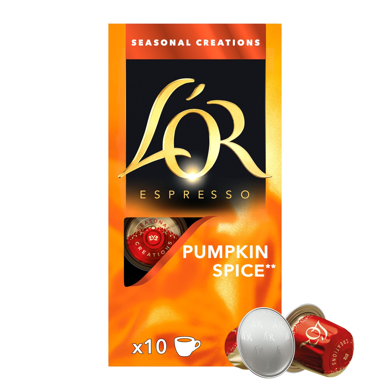 LOR Κάψουλες Καφέ Espresso Pumpkin Spice 10x5.2g