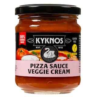 ΚΥΚΝΟΣ | Σάλτσα Πίτσας Veggie Cream Vegan 195g