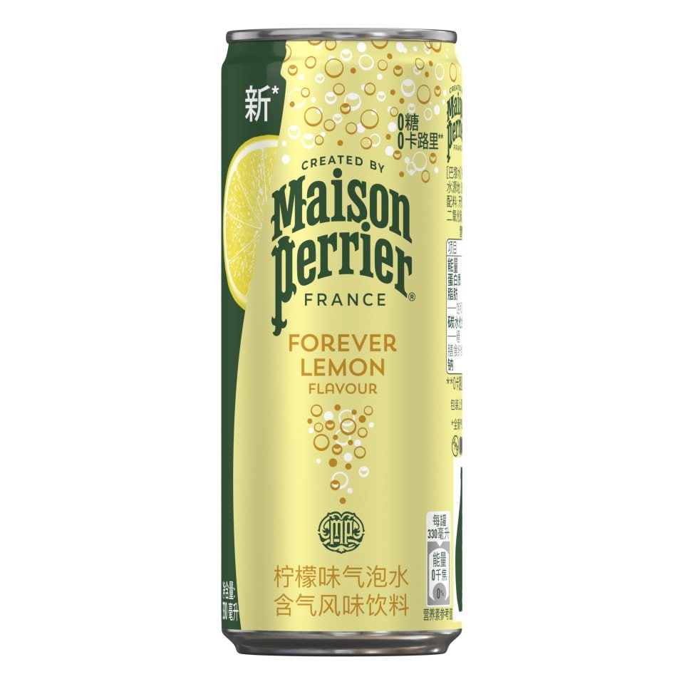 PERRIER Ανθρακούχο Νερό Maison Perrier Forever Lemon 330ml