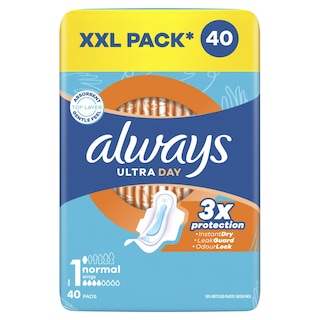 ALWAYS | Σερβιέτες Ultra Normal Plus 40 Τεμάχια