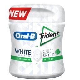 TRIDENT | Τσίχλες White Δυόσμος 68g