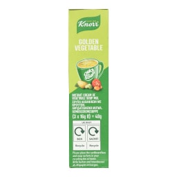 KNORR | Σούπα Λαχανικών Quick Soup με Κρουτόν 3x16g