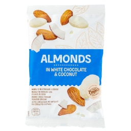 EMMA | Αμύγδαλα Λευκή Σοκολάτα Επικάλυψη Καρύδας 125g