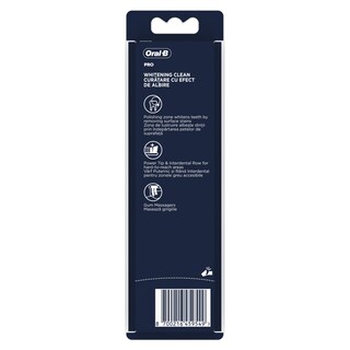 ORAL B | Οδοντόβουρτσα Pro White Clean Charcoal Μέτρια 2 Τεμάχια