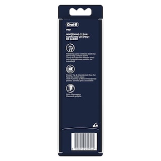 ORAL B | Οδοντόβουρτσα Pro White Clean Charcoal Μέτρια 2 Τεμάχια