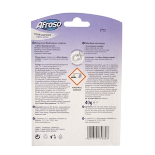 AFROSO | WC Block Toilet Relaxing Lavender 40g