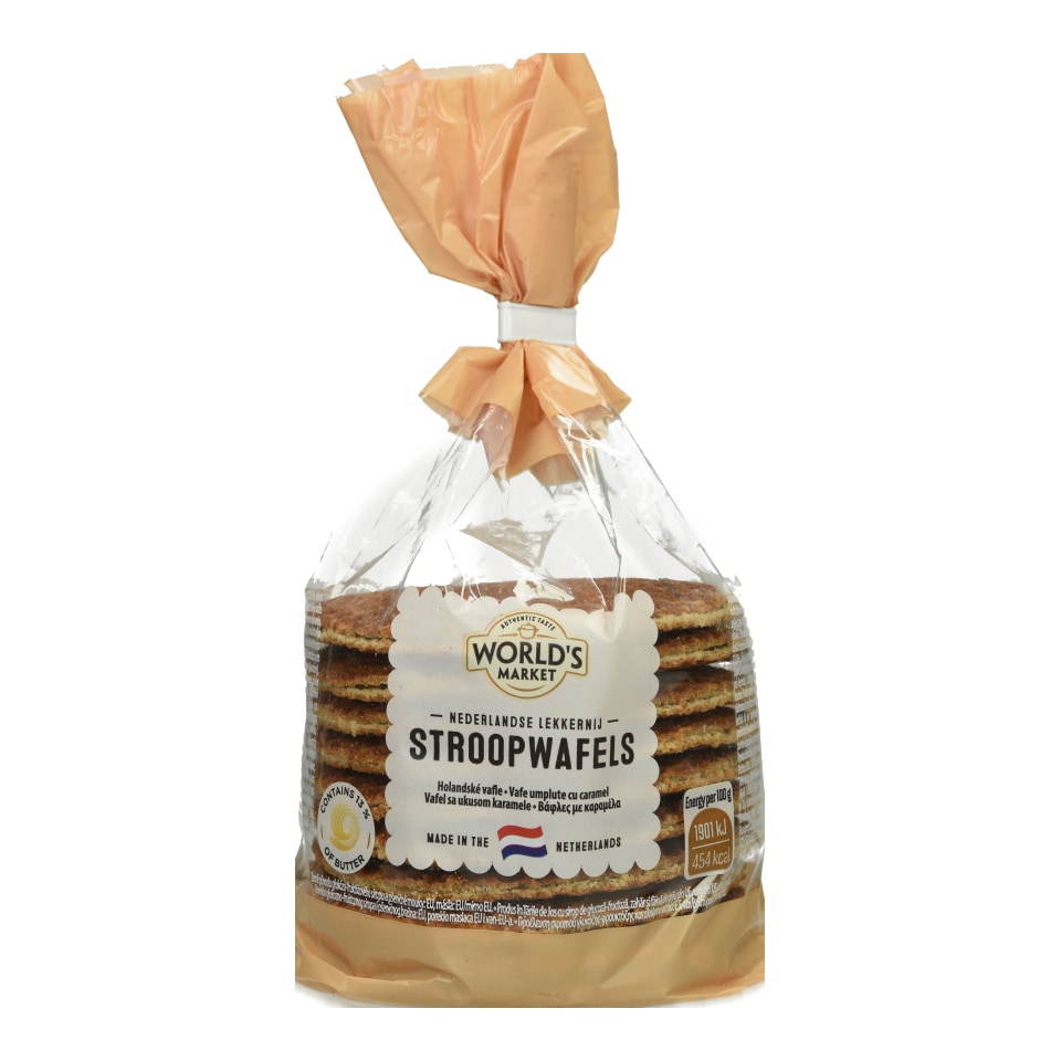 WORLD'S MARKET Βάφλες Καραμέλα Stroopwafel 400g