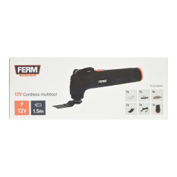 FERM | Πολυεργαλείο Ασύρματο 12V 1.5Ah 1 Τεμάχιο