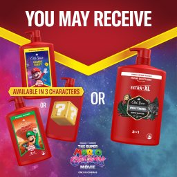 OLD SPICE | Αφρόλουτρο 3σε1 Wolfthorn Super Mario 1lt