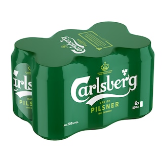 CARLSBERG | Μπύρα Pilsner Κουτί 6x330ml