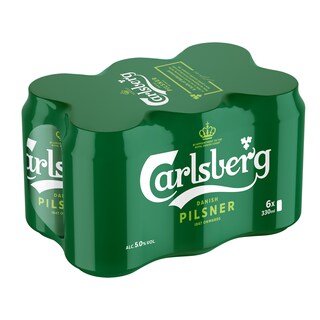 CARLSBERG | Μπύρα Pilsner Κουτί 6x330ml