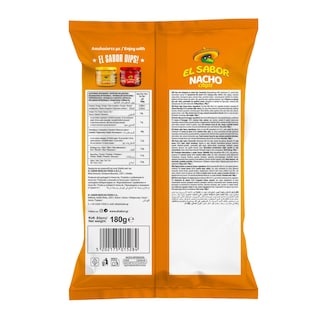EL SABOR | Τσιπς Nacho Τυρί 180g